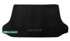 Двошарові килимки Sotra Classic Black для Toyota RAV4 (mkIII)(багажник) 2005-2012