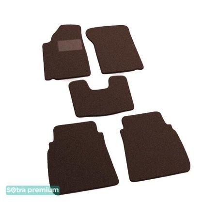 Двошарові килимки Sotra Premium Chocolate для Chrysler 300M (mkI) 1998-2004 - Фото 1