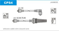 Провода зажигания JanMor CPS4 для Peugeot 205 1.0 (XV8 - 108C) / 1.1 (XW7 - 109N / XW7 - 109F) / 1.4