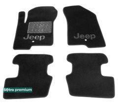 Двошарові килимки Sotra Premium Black для Jeep Patriot (mkI) 2007-2016