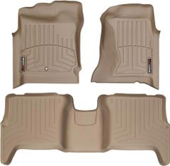 Коврики WeatherTech Beige для Dodge Durango (mkI)(1-2 row) 2000-2003