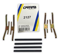 Ремкомплект передних тормозных колодок WP (Carrab) 2127 для Opel Ascona C, Corsa A, Kadett D/E, Omega A,