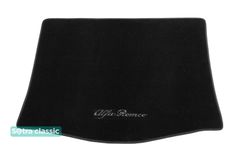 Двошарові килимки Sotra Classic Black для Alfa Romeo Giulietta (mkI)(багажник) 2010-2014 - Фото 1