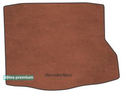 Двошарові килимки Sotra Premium Terracotta для Mercedes-Benz CLA-Class (C117)(седан)(багажник) 2013-2019
