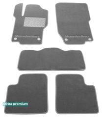 Двошарові килимки Sotra Premium Grey для Mercedes-Benz M-Class (W164) 2005-2011