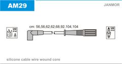 Дроти запалювання Janmor AM29 для Cadillac Brougham 5.0 V8; Chevrolet Caprice 5.0 (LG4); Oldsmobile - Фото 1