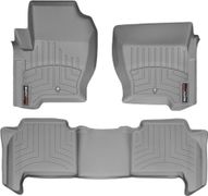 Коврики Weathertech Grey для Land Rover Range Rover Sport (mkI)(2 fixing hooks) 2008-2013 - Фото 1