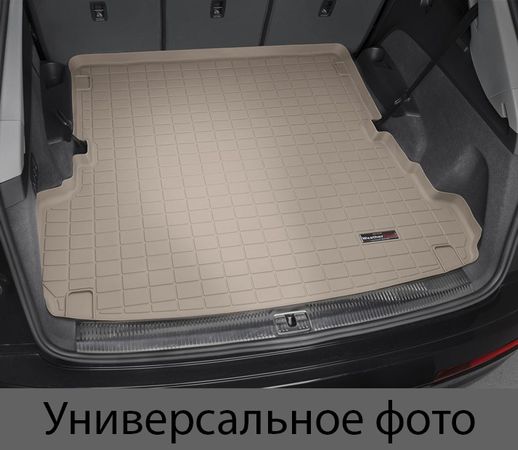 Коврик WeatherTech Beige для Volkswagen Tiguan Allspace (mkI)(7 місць)(багажник за 2 рядом) 2016→ - Фото 2