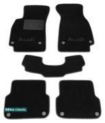 Двошарові килимки Sotra Classic Black для Audi A6/S6/RS6 (mkIII)(C6) 2004-2011 - Фото 1