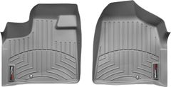 Коврики WeatherTech Grey для Dodge Grand Caravan (mkV); Chrysler Grand Voyager (mkV); Lancia Voyager (mkI); Volkswagen Routan (mkI)(with console)(2 fixing hooks)(1 row) 2011-2020 - Фото 1