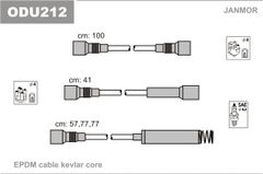 Дроти запалювання Janmor ODU212 для Opel Frontera (A) 2.0 (C 20 NE) / Omega (A) 1.8 (18 SEH / E 18 NVR)