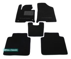 Двошарові килимки Sotra Classic Black для Hyundai Grandeur (mkVI) 2016→