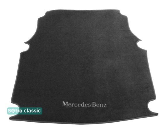 Двошарові килимки Sotra Classic Grey для Mercedes-Benz CLS-Class (C218)(багажник) 2011-2017 - Фото 1
