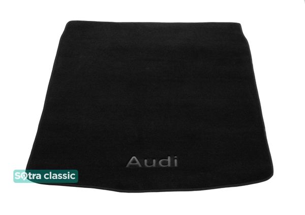 Двошарові килимки Sotra Classic Black для Audi A6/S6/RS6 (mkIV)(C7)(седан)(багажник) 2011-2018 - Фото 1