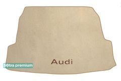 Двошарові килимки Sotra Premium Beige для Audi A8/S8 (mkIII)(D4)(багажник) 2010-2018