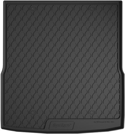 Гумовий килимок у багажник Gledring для Volkswagen Passat (B6-B7)(універсал) 2005-2014 (багажник із захистом) - Фото 2