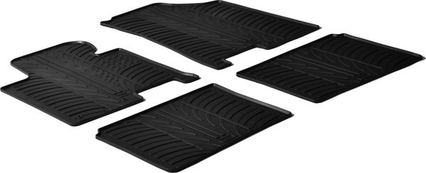 Гумові килимки Gledring для Hyundai i40 (mkI)(універсал) 2011-2019 - Фото 1