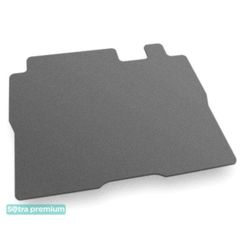 Двошарові килимки Sotra Premium Grey для Peugeot Traveller (mkI)(L3)(3 ряд - 1+2)(багажник) 2016→