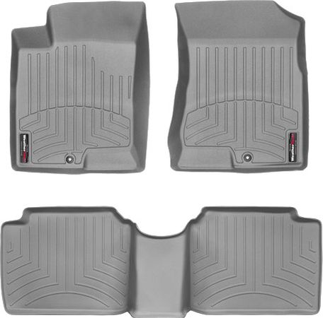 Коврики Weathertech Grey для Hyundai Sonata (mkV) 2006-2009 automatic - Фото 1