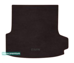 Двошарові килимки Sotra Premium Chocolate для BMW 3-series (F34)(Gran Turismo)(багажник) 2013-2020