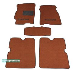 Двошарові килимки Sotra Premium Terracotta для Mazda 626 (mkVI)(GF/GW) 1997-2002