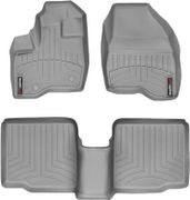 Коврики Weathertech Grey для Ford Explorer (mkV)(1-2 row)(2 row bench seats or bucket without console) 2011-2014 - Фото 1