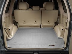 Коврик Weathertech Grey для Toyota Land Cruiser Prado (5 doors)(J120); Lexus GX (mkI)(trunk behind 2 row) 2002-2009 - Фото 2