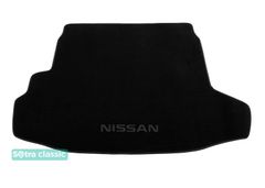 Двухслойные коврики Sotra Classic Black для Nissan X-Trail (mkII)(багажник) 2007-2013