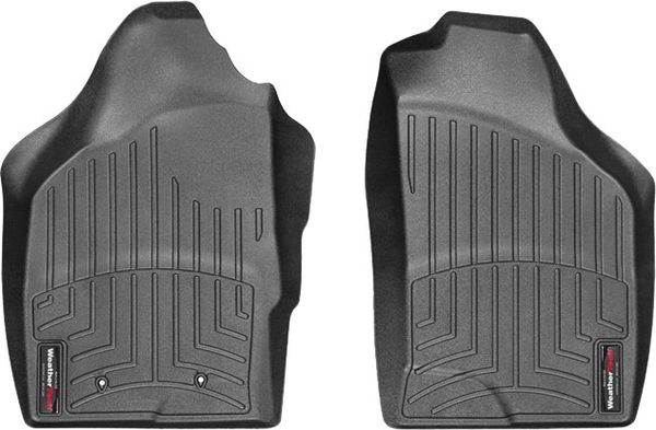 Коврики Weathertech Black для Lancia Ypsilon (mkII)(1 row) 2003-2011 manual - Фото 1