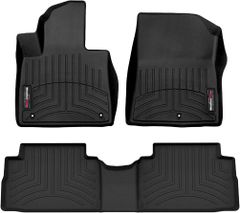 Коврики WeatherTech Black для Hyundai Santa Fe (mkIV)(not hybrid)(1-2 row) 2020→