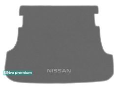 Двошарові килимки Sotra Premium Grey для Nissan Terrano II (mkI)(5-дв.)(багажник) 1993-2006