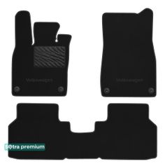 Двошарові килимки Sotra Premium Black для Volkswagen ID.4 (mkI) 2020→