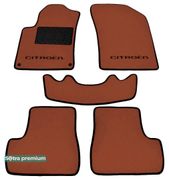 Двошарові килимки Sotra Premium Terracotta для Citroen C3 (mkII) 2009-2016; DS3 (mkI) 2009-2019 - Фото 1