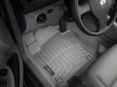 Коврики Weathertech Grey для Volkswagen Golf (mkV-mkVI) / Jetta (mkV) / Scirocco (mkIII); Skoda Octavia (mkII)(4 oval fixings) 2003-2012 automatic - Фото 2