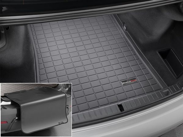 Килимок из захистом WeatherTech Black для BMW 7-series (G11/G12)(not hybrid)(trunk no spare tire) 2016→ - Фото 2