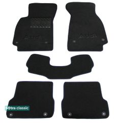 Двухслойные коврики Sotra Classic Black для Audi A6/S6/RS6 (mkIII)(C6) 2008-2011