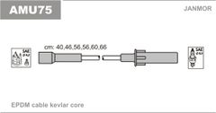 Дроти запалювання Janmor AMU75 для Chrysler Voyager 3.3 Flex-Fuel (EGM) / 3.3