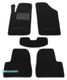 Двошарові килимки Sotra Premium Black для Peugeot 206 (mkI) 1998-2012
