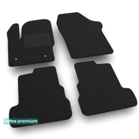 Двошарові килимки Sotra Premium Black для Lincoln МКC (mkI) 2014-2019 - Фото 1