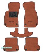 Двошарові килимки Sotra Premium Terracotta для Seat Exeo (mkI) 2008-2013 - Фото 1