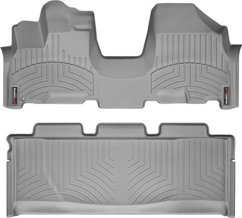 Коврики Weathertech Grey для Honda Odyssey (mkIII)(RL3,RL4)(1-2 row)(1 row 1pcs.) 2005-2010 - Фото 1