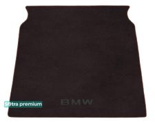 Двошарові килимки Sotra Premium Chocolate для BMW 3-series (G20; G80)(седан) / 4-series (G22; G82)(купе)(багажник) 2018→ - Фото 1