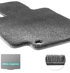 Двошарові килимки Sotra Magnum Grey для Ford Focus (mkIV)(хетчбек)(нижній)(з докаткою)(багажник) 2018→