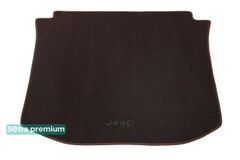Двошарові килимки Sotra Premium Chocolate для Jeep Grand Cherokee (mkIV)(WK2)(багажник) 2011-2021 - Фото 1