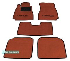 Двухслойные коврики Sotra Premium Terracotta для Lexus LS (mkIII) 2000-2007