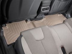 Коврики Weathertech Beige для Hyundai Santa Fe (mkIV)(not hybrid)(1-2 row) 2020-> - Фото 3