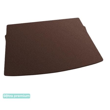 Двошарові килимки Sotra Premium Chocolate для Volkswagen Golf (mkVII)(хетчбек)(багажник) 2012-2020 - Фото 1