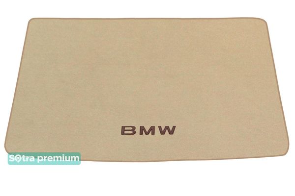 Двошарові килимки Sotra Premium Beige для BMW X2 (F39)(багажник) 2017→ - Фото 1