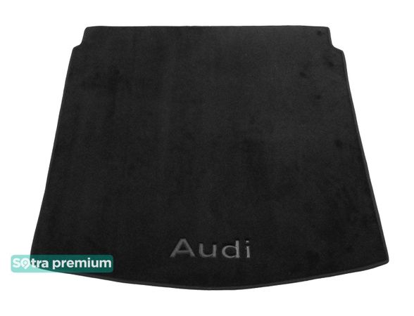 Двошарові килимки Sotra Premium Black для Audi A4/S4/RS4 (mkIV)(B8)(седан)(багажник) 2008-2016 - Фото 1