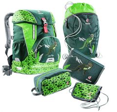 Школьный набор Deuter OneTwo Set - Sneaker Bag (Forest/Dino)